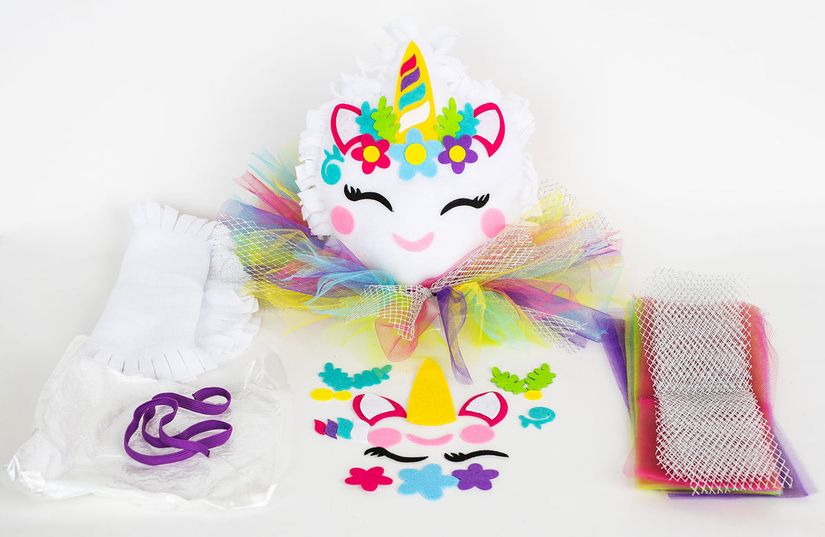 Pinwheel Crafts Unicorn Pillow Kit for Kids